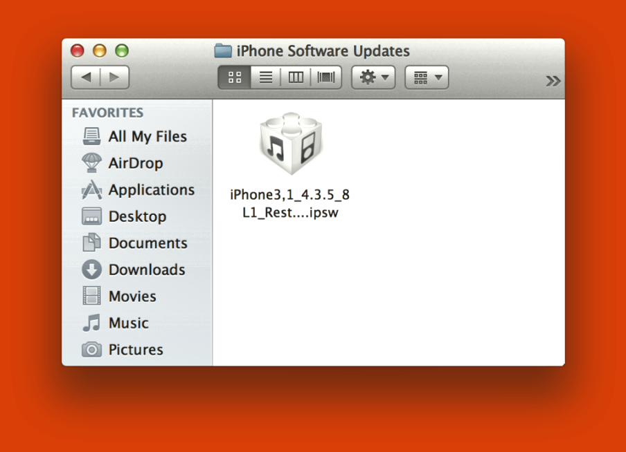 IPSW en Mac 4