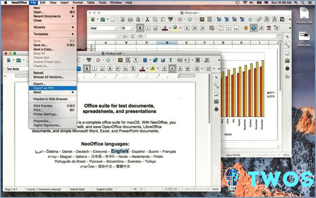 Abra el archivo WPD en Mac - NeoOffice