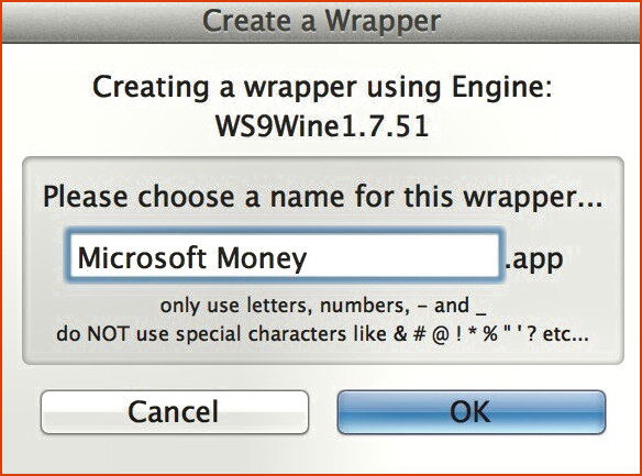 Microsoft Money on Mac - Crea Wrapper