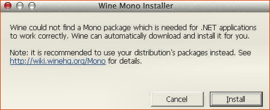 Ejecutar MS Money on Mac - Instalador de vinos Mono