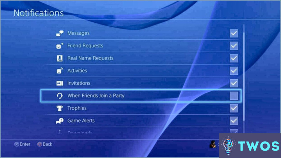 Cómo borrar las notificaciones de Ps4?