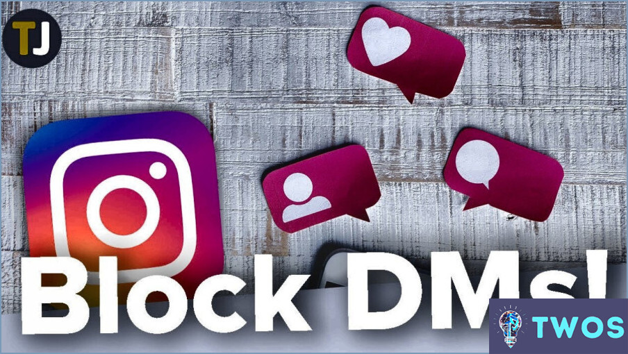 Cómo desactivar el Dms en Instagram?