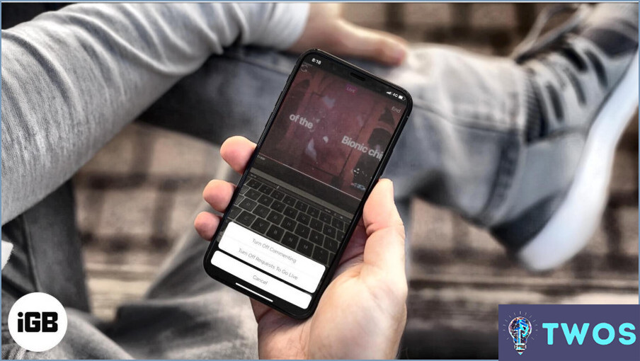 Cómo desactivar los comentarios en Instagram Live?