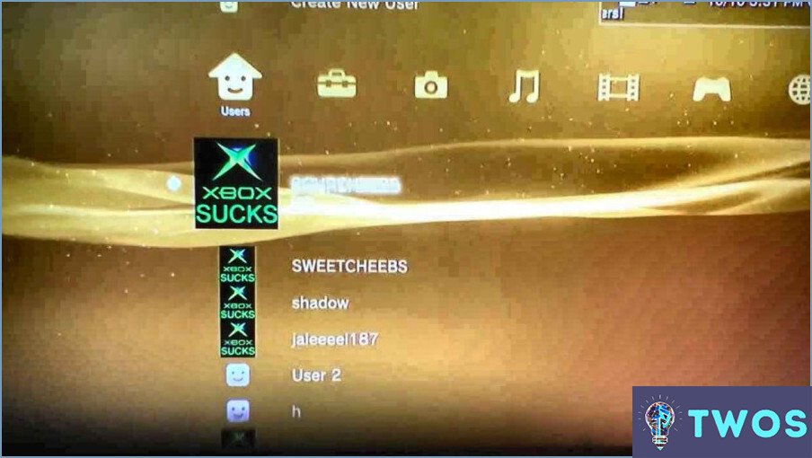 Cómo eliminar usuarios en Ps3?