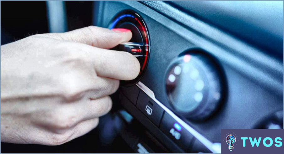 ¿Cómo encender la calefacción en el coche?