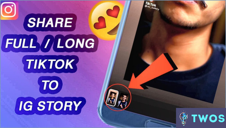 Cómo publicar un tiktok entero en instagram story?