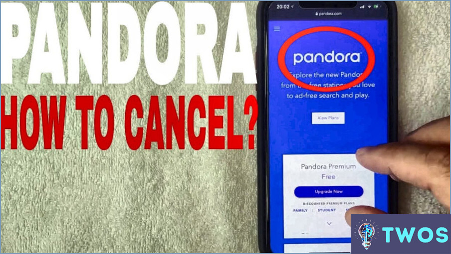 ¿Cómo puedo cancelar Pandora Premium?