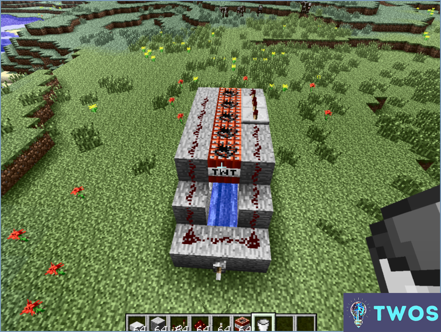 Cómo construir un cañón Tnt en Minecraft Xbox 360?