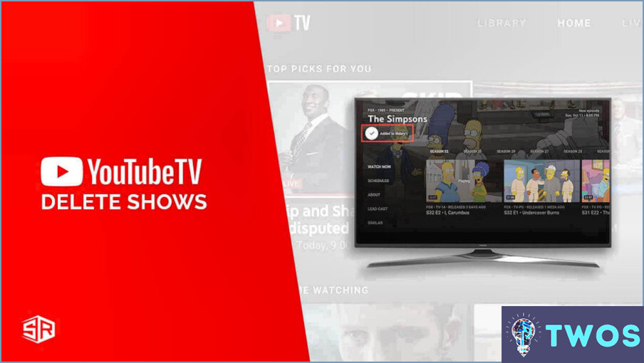 Cómo eliminar episodios en YouTube TV?