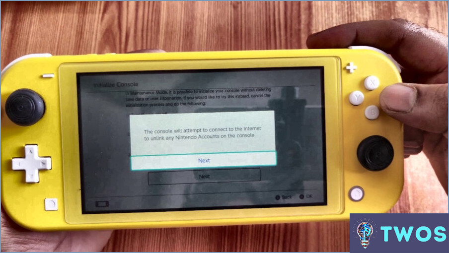 Cómo eliminar una cuenta de switch Lite?