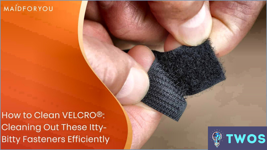 ¿Cómo limpiar las tiras de velcro?