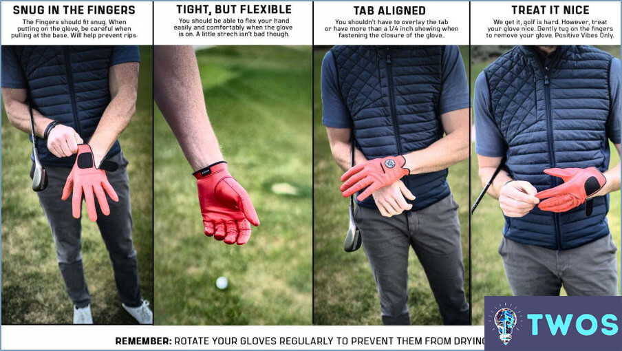 ¿Cómo limpiar los guantes de golf?