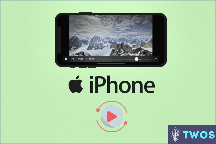¿Cómo rebobinar un vídeo en Iphone?