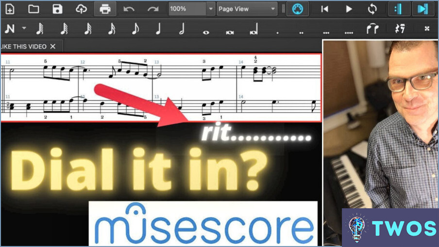 Musescore ¿Cómo borrar notas?