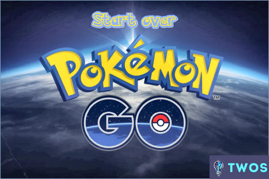 Se puede reiniciar la cuenta de Pokemon Go?