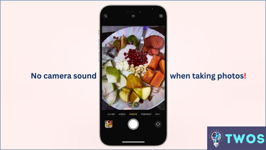 Cómo desactivar el sonido del obturador en el Iphone 6?