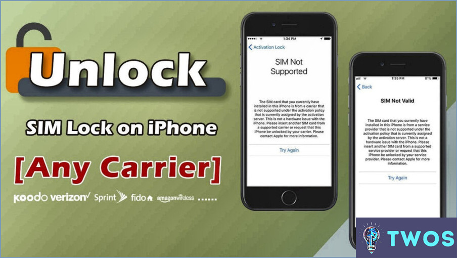Cómo desbloquear un operador bloqueado Iphone?