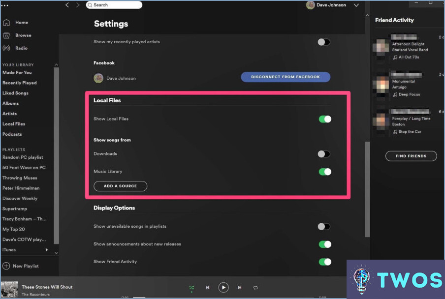 ¿Cómo eliminar archivos locales en Spotify?