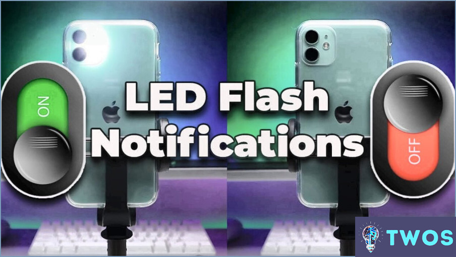 Cómo encender el flash led en Iphone 12?