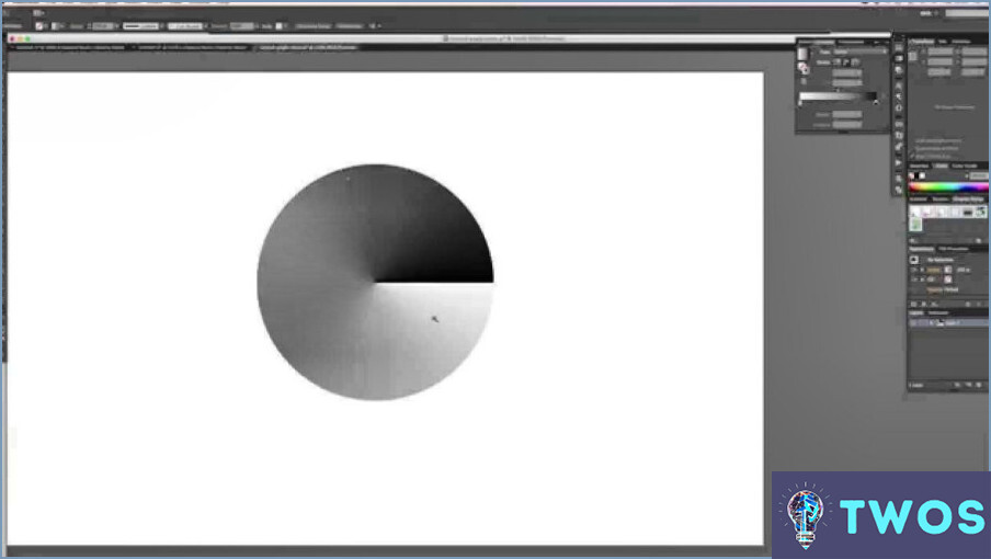 ¿Cómo girar un degradado en Illustrator?
