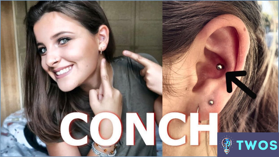 ¿Cómo limpiar el piercing de concha?