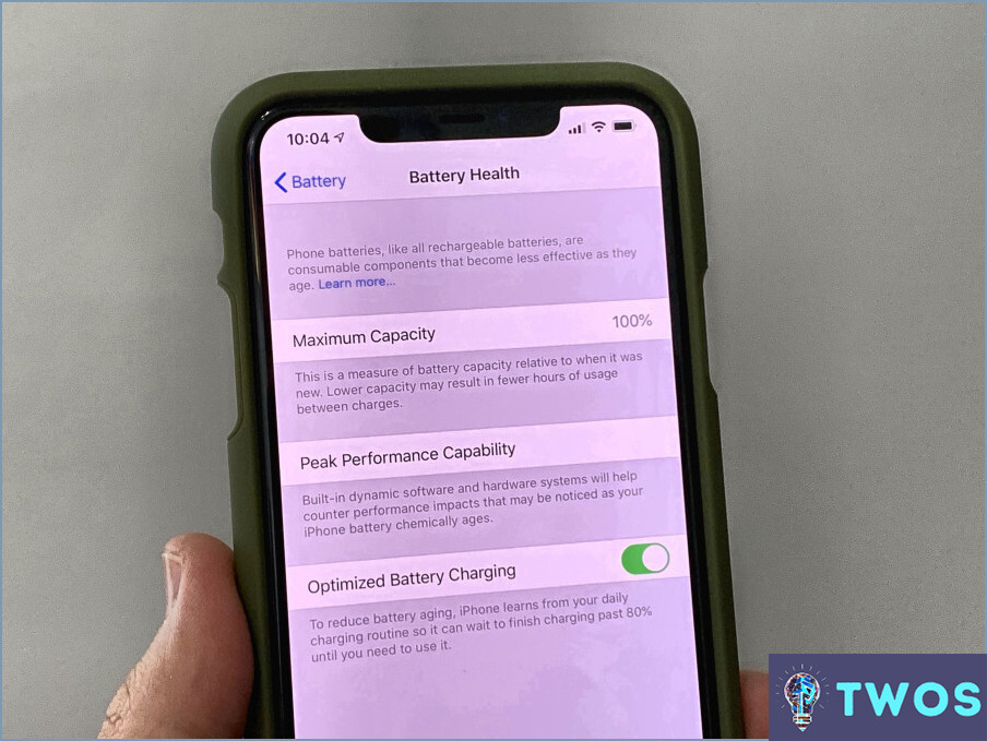 Cómo mantener la salud de la batería del Iphone al 100?
