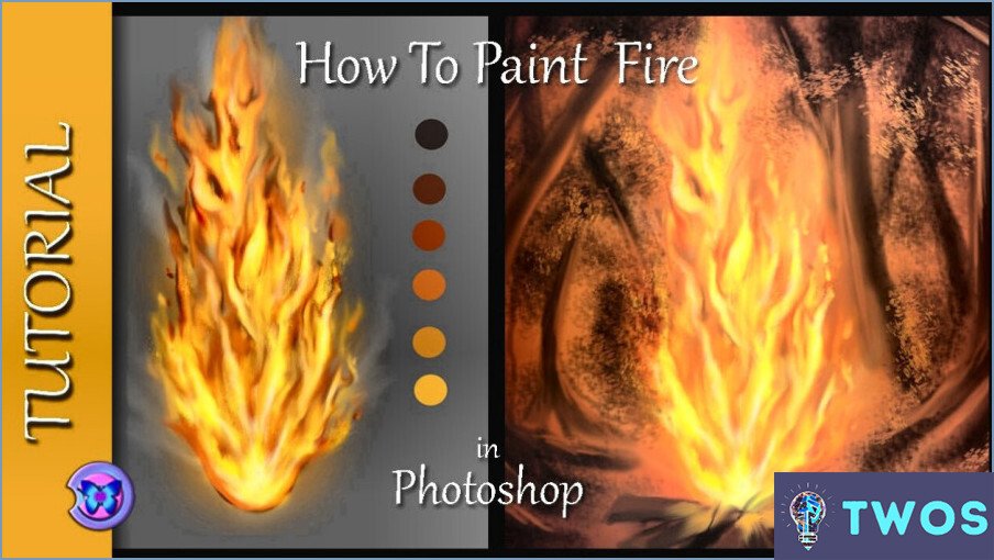 ¿Cómo pintar llamas en Photoshop?