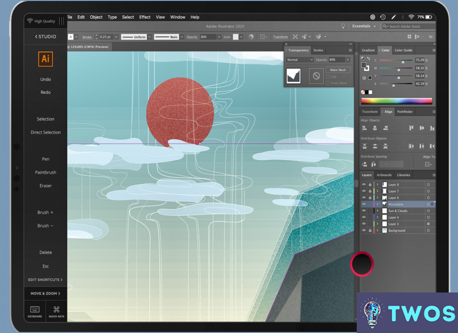 ¿Cómo puedo utilizar Adobe Illustrator con mi tableta Wacom?