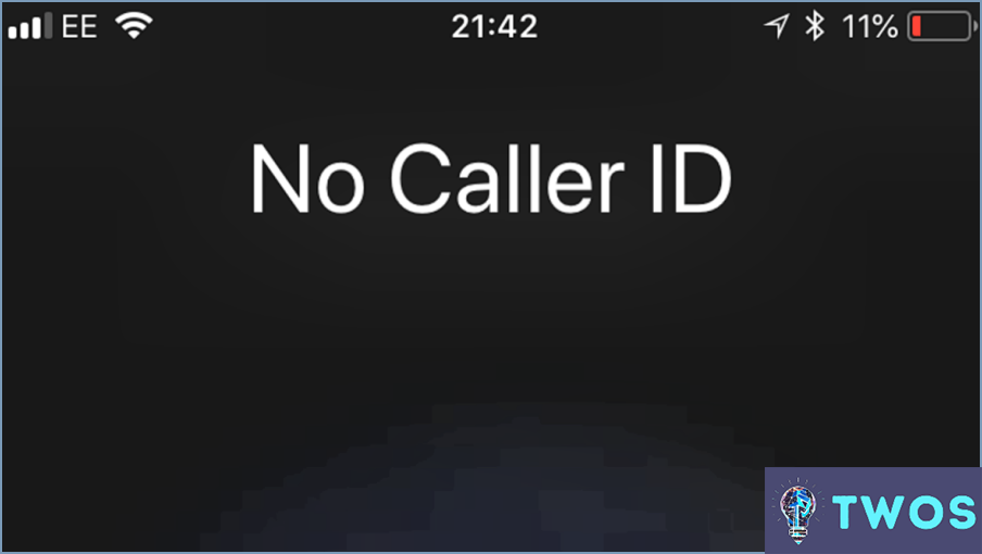 ¿Cómo responder sin identificador de llamadas en Iphone?