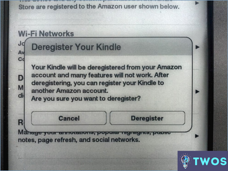 ¿Qué ocurre cuando se da de baja un Kindle?