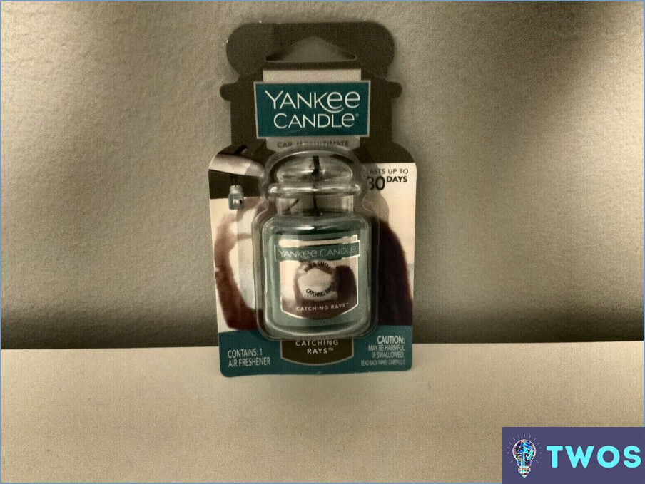 Yankee Candle Ambientador Tarro Coche ¿Cómo Usar?