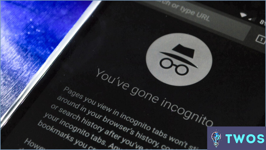 Cómo desactivar el modo de incógnito en el teléfono Android?