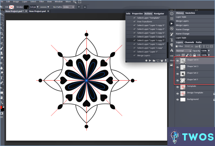 Cómo hacer un mandala en Photoshop?