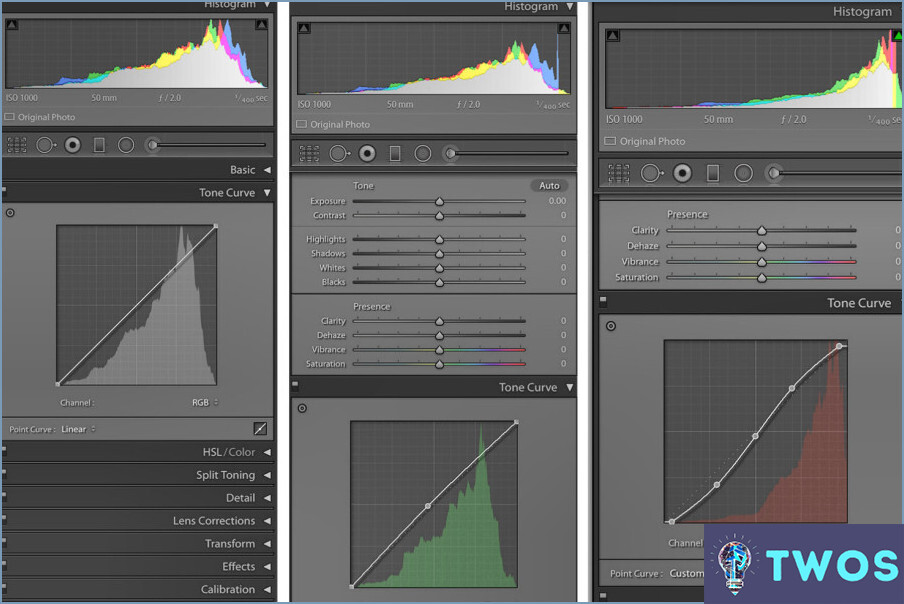 ¿Cómo se utilizan las curvas en Lightroom Mobile?