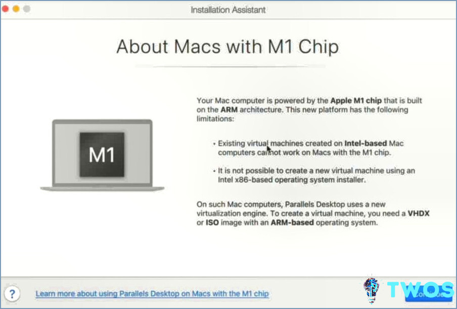 paralelo m1 chip