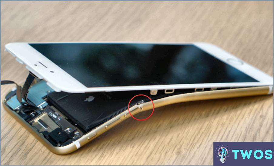 Cómo arreglar un Iphone 6 doblado?