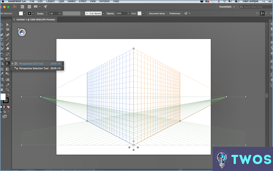 Cómo cerrar la cuadrícula de perspectiva en Illustrator?