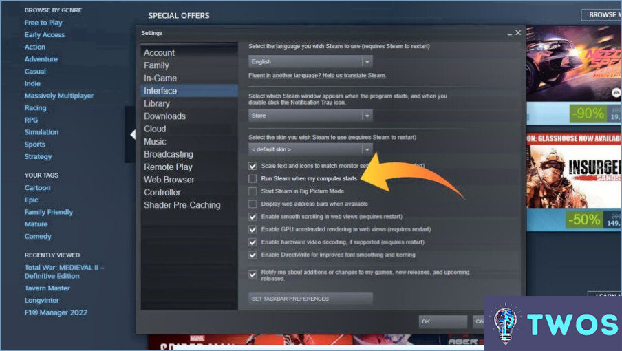 ¿Cómo desconecto steam?