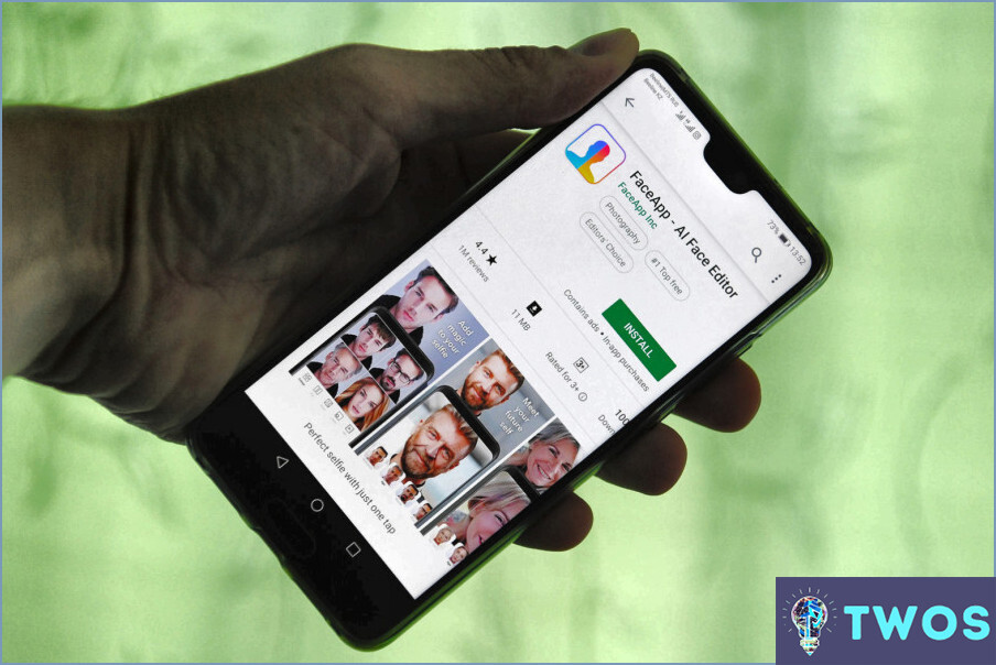 ¿Cómo desinstalo FaceApp?