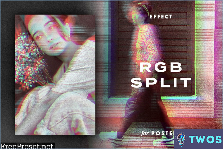 ¿Cómo dividir RGB en Photoshop?