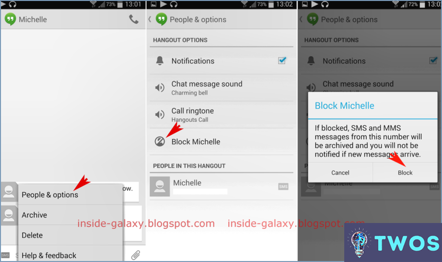 ¿Cómo saber si te han bloqueado en Hangouts?