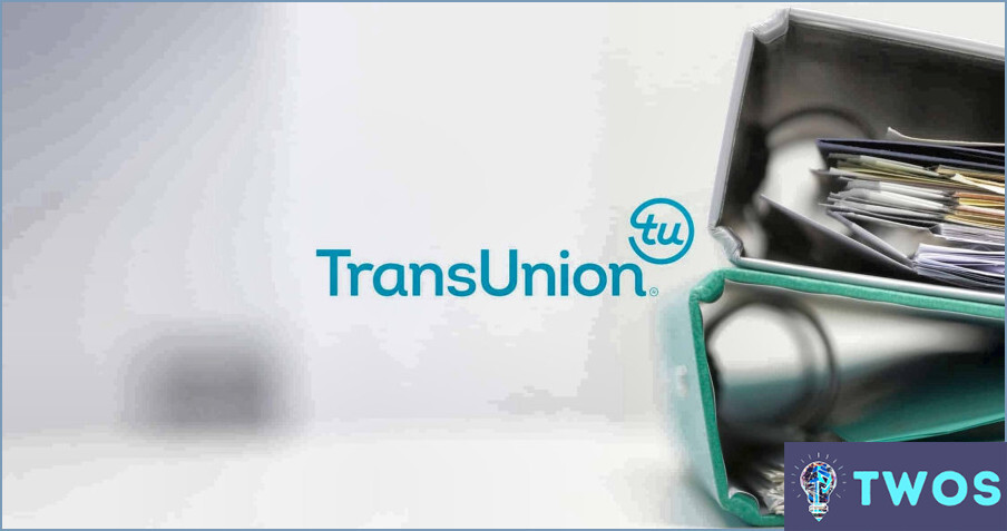 ¿Cómo actualizo mi información de TransUnion?