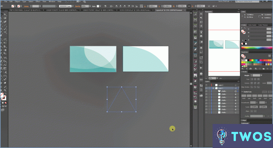 ¿Cómo desvincular en Illustrator?