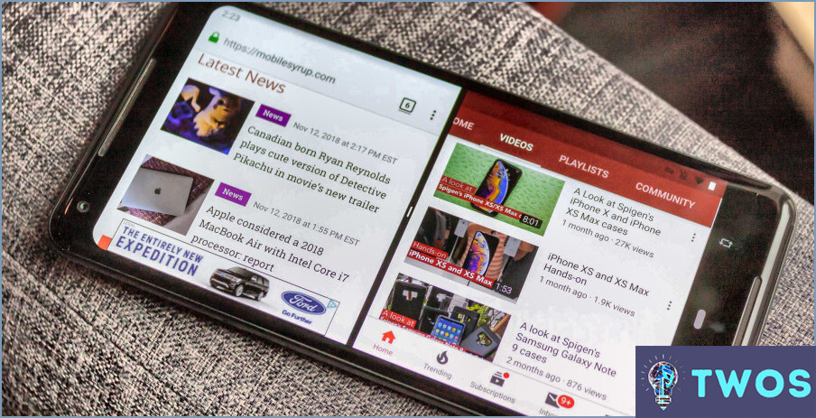 Cómo dividir la pantalla de Android Pie?