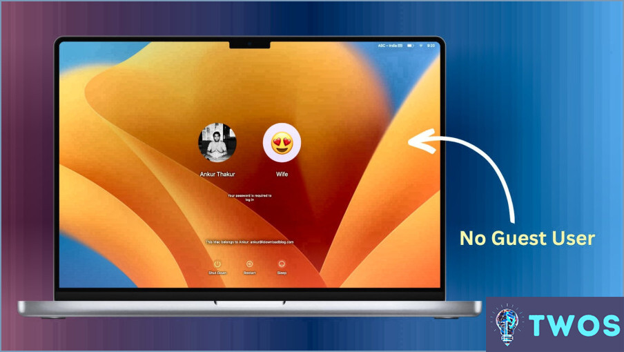 Cómo eliminar cuenta de invitado en Mac?