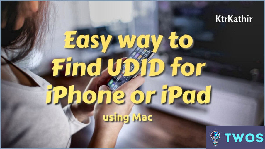Cómo Encontrar Udid En Iphone Sin Itunes?
