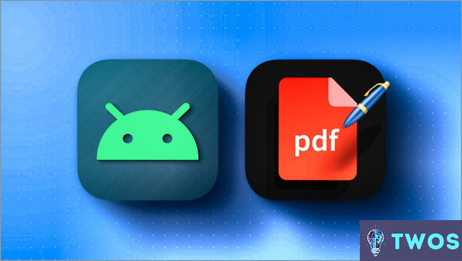 Cómo escribir en un pdf en Android?