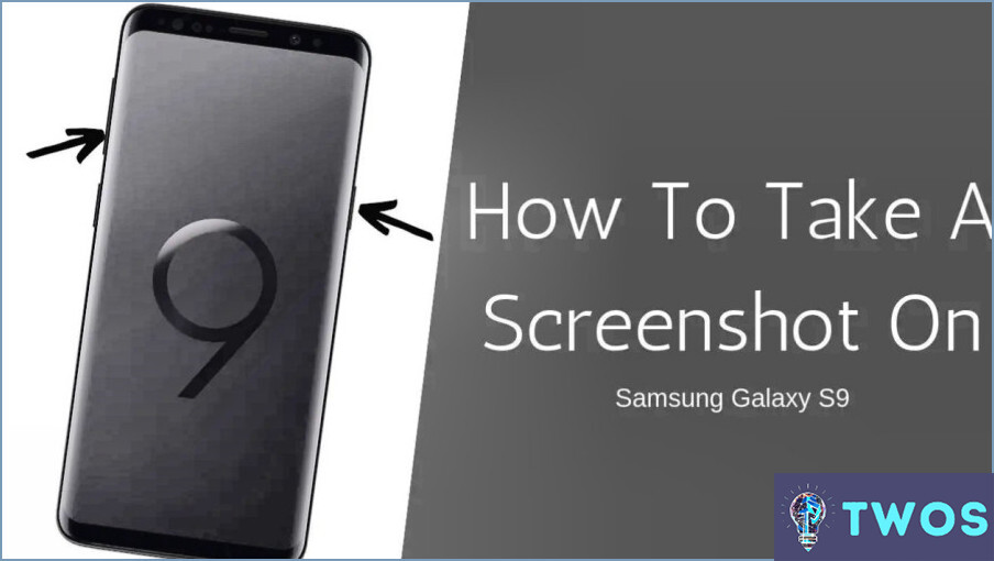 Cómo hacer una captura de pantalla Android S9?