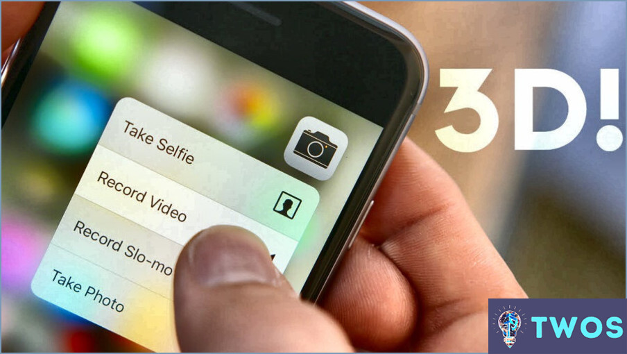 Cómo Obtener 3d Touch En Iphone Se?