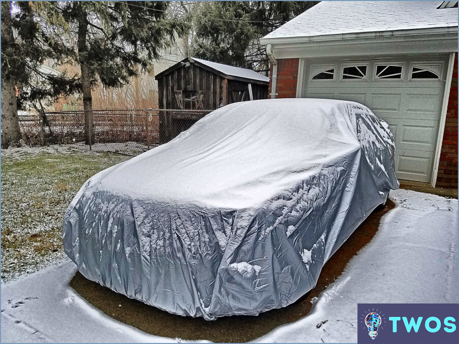 Cómo proteger el coche de la nieve sin garaje?